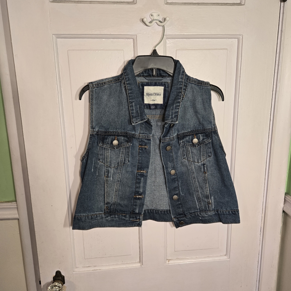 Denim Vest by Fairfax Reserve Size L